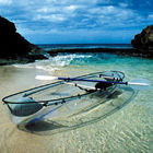 Canoa transparente del río/del mar con amarillear anti ignífugo de pesca con cebo de cuchara con cebo de cuchara del motor