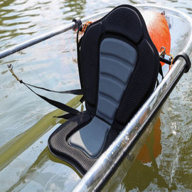 Pequeño kajak relajante del mar, canoa del plástico transparente con Seat transparente/la paleta