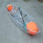 Barco claro modificado para requisitos particulares del policarbonato para pescar/la canoa cristalina de la PC